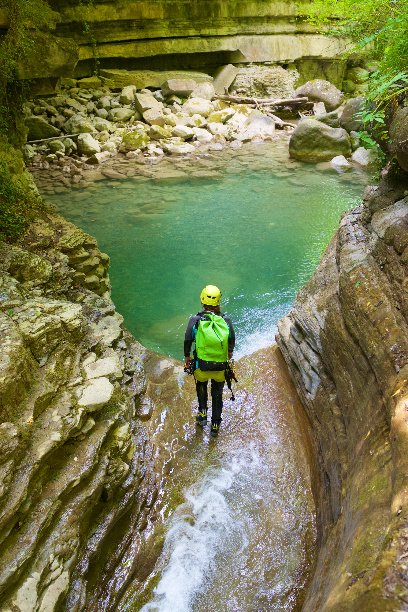 Kanjoning je ena izmed najbolj adrenalinskih športov